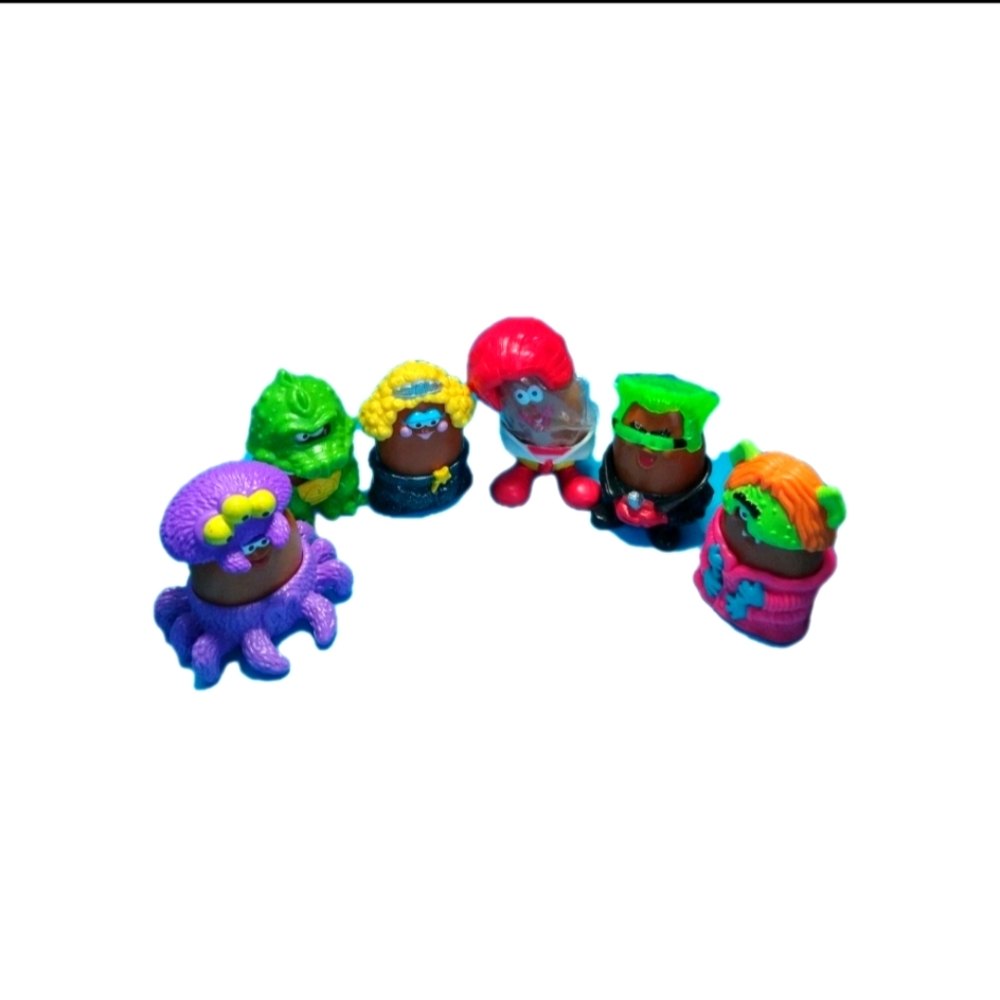 McDonald's Halloween Toys, 1990s Happy Meal Toys, Nugget Buddies Set, Halloween